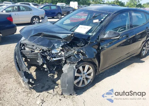 2013 Hyundai Accent Se z USA, uszkodzony, nr VIN KMHCU5AE1DU092027